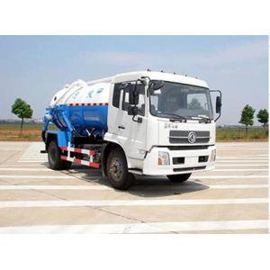 China Large Capacity Vacuum Sewage Suction Truck , 10cbm  Fecal Suction Truck supplier