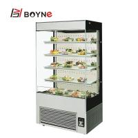 China Single Sided Open Three Tier Cake Display Case LED Indoor Lighting use in the market on sale