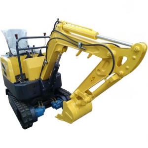 China Mini Digger Road Builder Excavator 0.8 Ton Small Mini Excavators With Hydraulic Hammer supplier