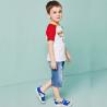 O - Neck Cotton Children's Style Clothing Color Combination / Baby Boy T Shirt