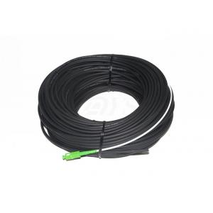 China Fiber Optic Cable Round FTTH Drop Cable SC/APC Pigtail Simplex And Duplex supplier