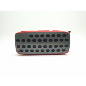 ABS TF card Hands-free 3W*2 Waterproof Portable Bluetooth Speaker with FM/USB flash drive