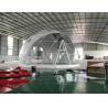 China Tente protégeant du vent imperméable adaptée aux besoins du client de dôme géodésique de bien mobilier avec la tente de camping de dôme de cadre en wholesale