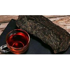 China Smooth Good Endnote Taste Dark Tea Brick For Reducing Fat Hot Water Boiled supplier