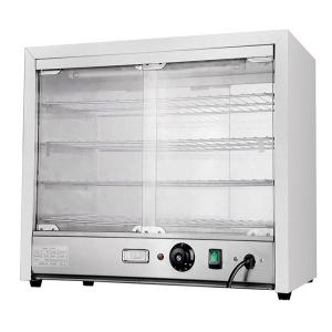 1.5kw Silver White Kitchen Equipment Commercial Buffet Food Warmer Display Showcase
