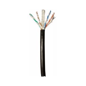 Fire Resistant Twisted Pair Copper Cable Category 6a With FR-PVC Jacket