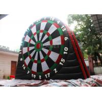 China Customized Inflatable Foot Dart Board Logo Printing With Sticky Balls on sale