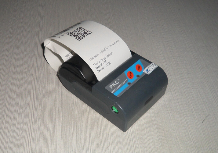 China Mini impresora térmica portátil al por menor de Windows CE con RS-232/la interfaz USB supplier