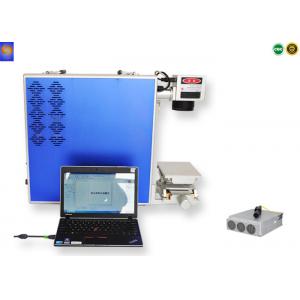 China Optical Fiber Portable Laser Marker , Laser Engraving Machine For Metal / No Metal supplier