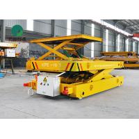 China Hydraulic Industrial Sliding Line Electrically Powered Transfer Car with Upender Die Handling on sale