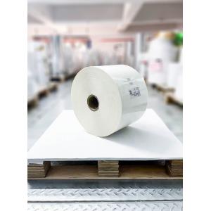 China Oil Glue BOPP Roll Label , Label Adhesive Paper 50u Face Thickness supplier