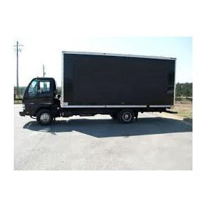 HD P10 Outdoor Mobile Led Advertising Vehicle , Full Color LED Screen Truck