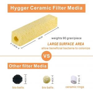 China Premium Ceramic Biological Filter Media For Sump Tank supplier