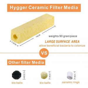 Premium Ceramic Biological Filter Media For Sump Tank