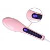 Hair Straighting Massage Comb With LCD Electronic Temperature Controls