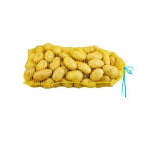 China Sample Free and Plastic Vegetable Pack Yellow 50 80 PE Raschel Leno Mesh Bag For Potato supplier