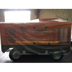China 1 Years Warranty Portable Screw Air Compressor Mobile Air Compressor For Mining supplier