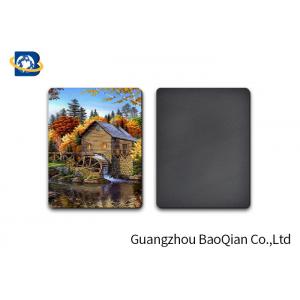 OEM 3D Lenticular Printing Postcard PET PP 0.65 MM 15 x 10 CM For Adverting