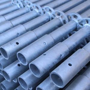 Hot Dip Galvanizing Scaffold Steel Pipe Seamless ISO GOST CE Certificated