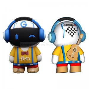 Mini 3W portable cute cartoon wireless bluetooth speaker with super bass sound Customized