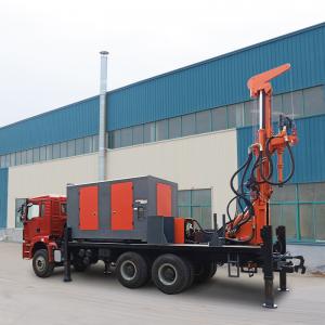 Truck Mounted Water Well Drilling Rig Deep Well Pneumatic Drilling Rig Large Drilling Rig With Air Compressor
