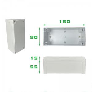 China TY-8013070 Electrical Junction Box  ABS Enclosure Ip67 Outdoor 80*130*70mm supplier