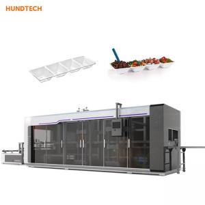 120mm Three Stations Tray Forming Machine HIPS Vacuum Forming Machine