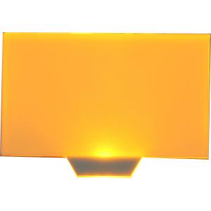 Custom Amber LED Backlight LCD Module High Brightness Backlight 50 to 1000 Nits