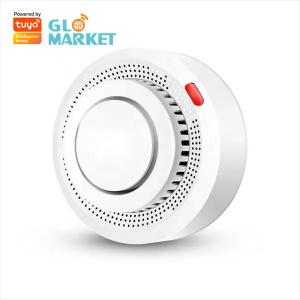 China Tuya Smart WiFi Smoke Detector APP Control Remote Alarm SMS Notification 80DB Siren supplier
