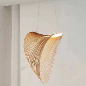 Nordic Simple Shaped Bird'S Nest Pendant Light For Living Room Dining Room Bedroom