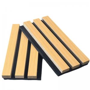 Good quality wholesale customized long size wood salt wall acoustic panel
