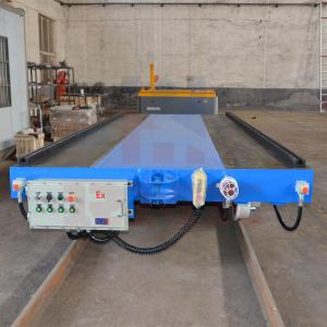 China Explosion Proof Roller Carrier Rail Track Trolley Heavy Industry Handling supplier