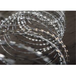 China Anti Theft Hot Dipped Barbed Bto-22 Concertina Razor Wire For Fence supplier