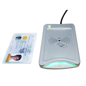 Desktop Smart Card Reader Communication Industry 2 In 1 RFID IC Multi Card Reader