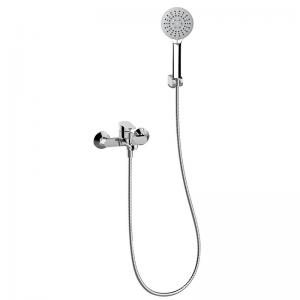 Bathroom Handshower Temperature Control Shower Faucet Wall-mounted Bath Shower Set Modern