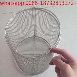 Stainless Steel 304 Sterilization Wire Mesh Basket With Lid for Surgical Instruments/Tray  Sterilizer Mesh Bask