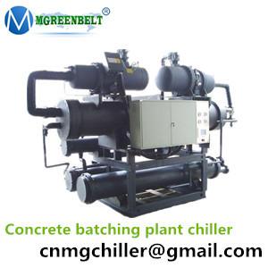CE Certificated Industrial Water Cooled Building Concrete Cooling Chiller