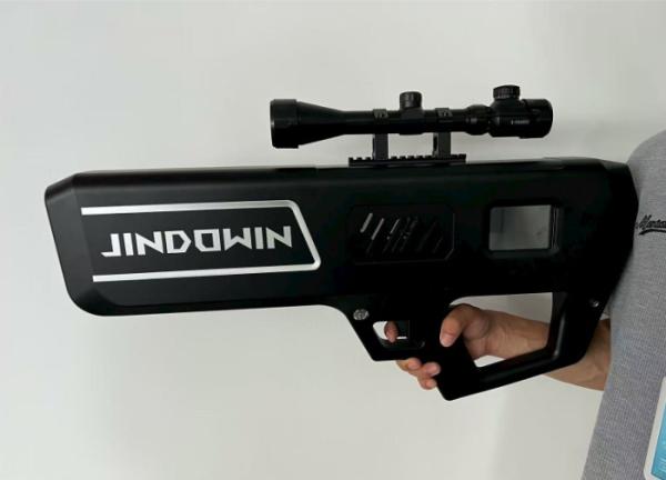 Handheld Drone Jammer Gun 1km Range Distance For Security Defense Signal Shielding