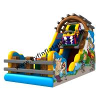 Outdoor Commercial Inflatable Bouncer With Slide Inflatable Bouncy Castle Combo PVC grade for kins and adult