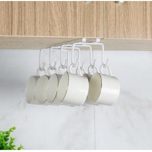 Wear Resistant Metal Coffee Mug Holder Rack , 0.5KG Mug Display Rack