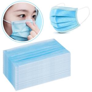 China Soft Biodegradable Medical Isolation Mask Superfine Fiber Material CE / FDA supplier