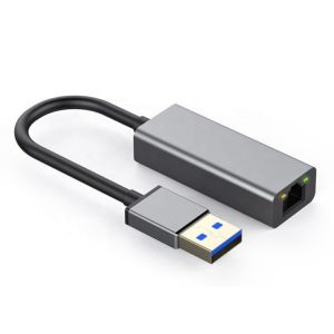 China Super Speed 1000Mbps Metal Shell USB 3.0 to Gigabit RJ45 Ethernet Adapter on sale