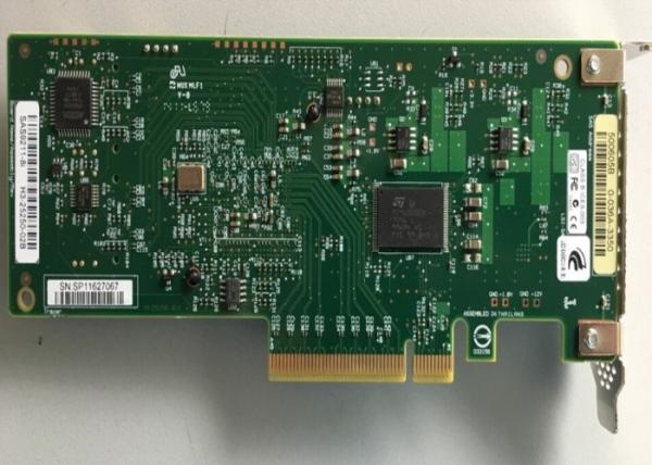 Tarjeta de regulador de la incursión del servidor de la LSI SAS 9211-8i 8-Port 6Gb/S PCI-E HBA interno ambos soportes - MODO de las TIC