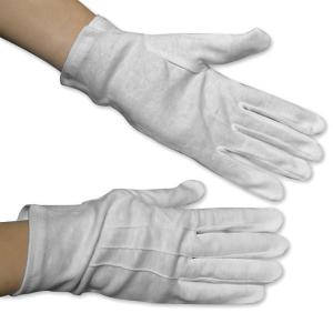 China 8.5CM Breathable Safety Cleanroom Cotton Hand Gloves supplier