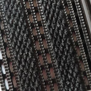 PVC Grid Entrance Safety Floor Mat For Commercial Industrial Residential Black