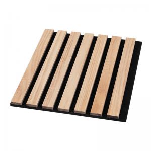 Acoustic Wooden Wall Panels Soundproof MDF and Polyester Foam Panels Akupanel