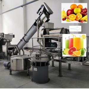 China PLZ-1.5 304 Stainless Steel Screw Type Fruit Juicer For Sea Buckthorn Apple supplier