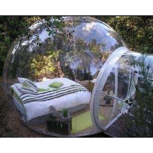 China Water Seal Inflatable Bubble Camping Tent , Anti-Fungus Treatment Outdoor Bubble Tent supplier