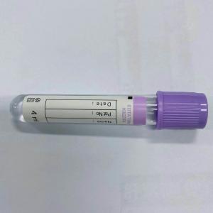 Hospital Medical Lavender Cover Vacuum Blood Tube OEM Accept