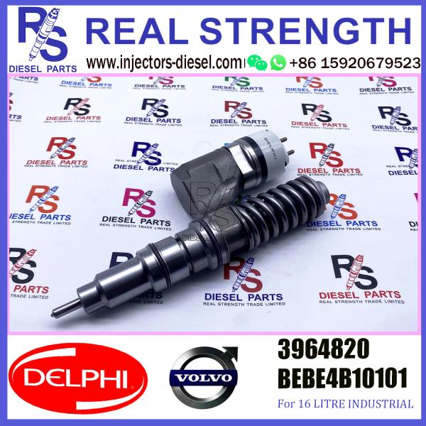 DELPHI injector 3964820  BEBE4C10101 Diesel pump Injector V-O-L-V BEBE4C10101 A1 for D12 3080 EURO SPEC 380-420 HP